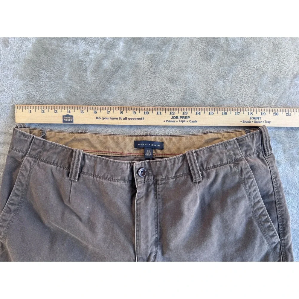 Banana Republic‎ Cargo Shorts Mens 38 Brown Utility Preppy Casual Dadcore